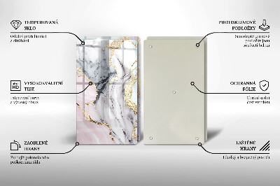 Deska do krojenia Pastelowy marmur