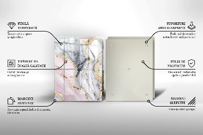 Deska do krojenia Pastelowy marmur