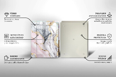 Deska do krojenia Pastelowy marmur