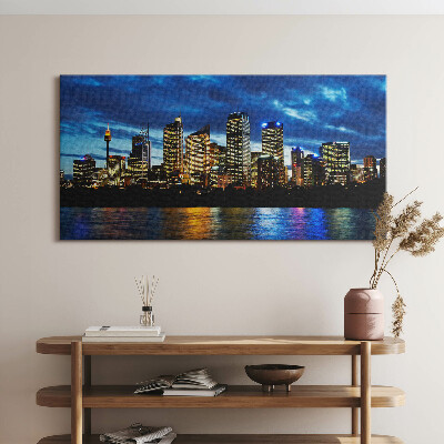 Obraz na płótnie 120x60 Wieczorny spacer po Sydney