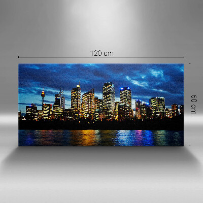 Obraz na płótnie 120x60 Wieczorny spacer po Sydney