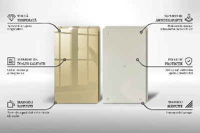 Osłona płyty indukcyjnej Kolor beżowy