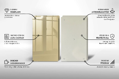 Osłona płyty indukcyjnej Kolor beżowy