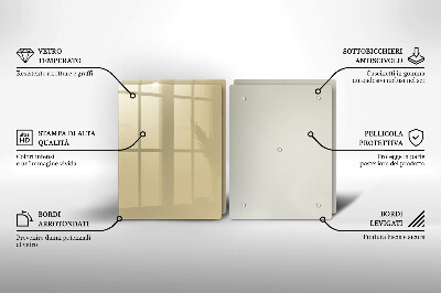 Osłona płyty indukcyjnej Kolor beżowy