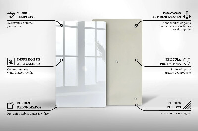 Płyta na ścianę do kuchni Kolor biały