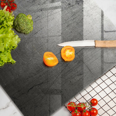 Osłona na płytę indukcyjną Tekstura metalu