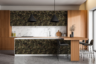 Okleina ozdobna Heksagony moro