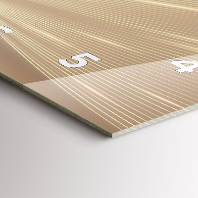 Zegar szklany 30x30 Abstrakcja z elementami światła