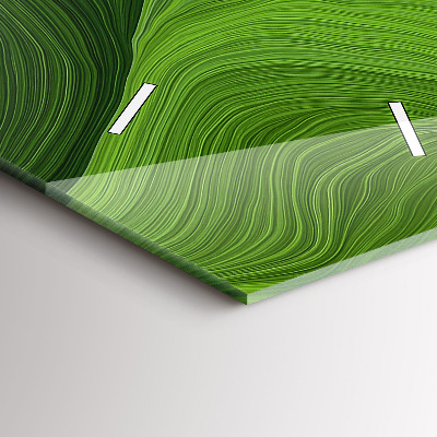 Zegar szklany 30x60 Nowoczesne fale