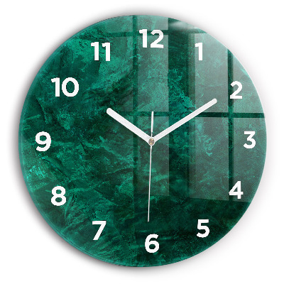 Zegar szklany fi30 Ściana