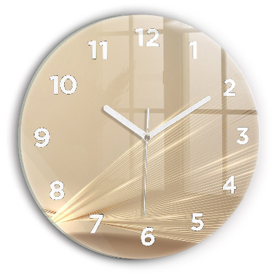 Zegar szklany fi30 Abstrakcja