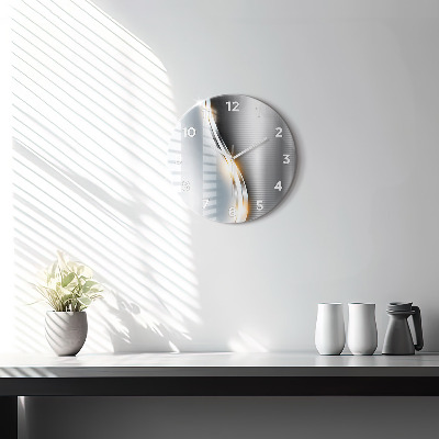 Zegar szklany fi30 Abstrakcja