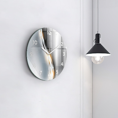 Zegar szklany fi30 Abstrakcja