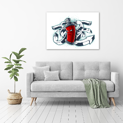 Foto obraz szkło hartowane Graffiti